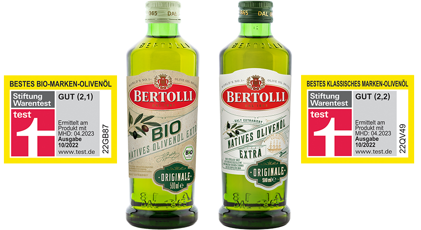 Klassiker Bertolli natives Olivenoel Extra Originale 500ml Bio