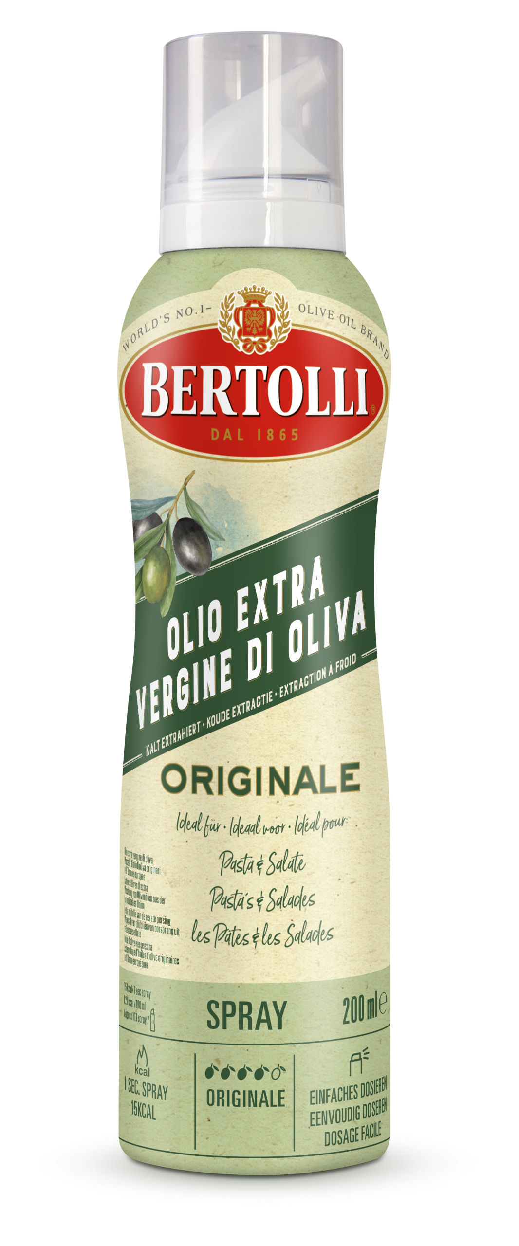 BERTOLLI Natives Olivenöl Extra ORIGINALE Spray