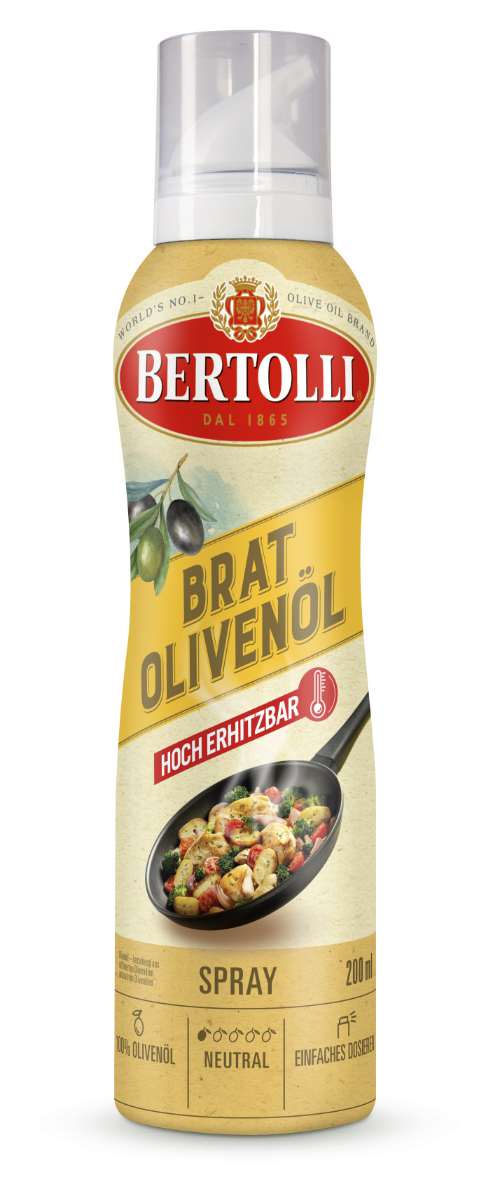 BERTOLLI Bratolivenöl Spray
