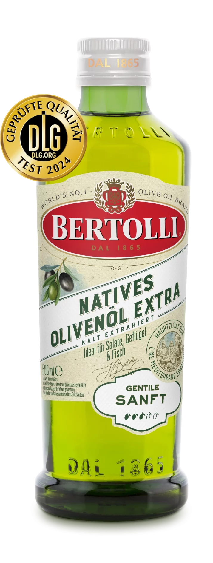 BERTOLLI Natives Olivenöl Extra GENTILE